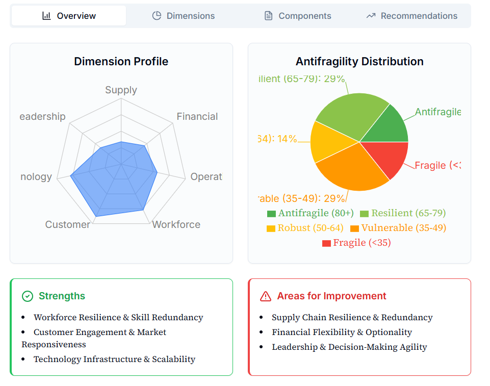 Antifragility Assessment Report Preview
